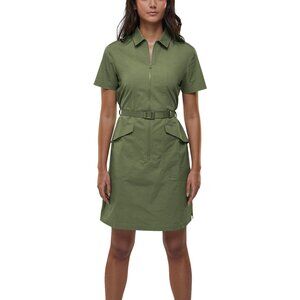 NWT Vallier Zavel Cargo Dress - M - Juniper Green (Army Green)